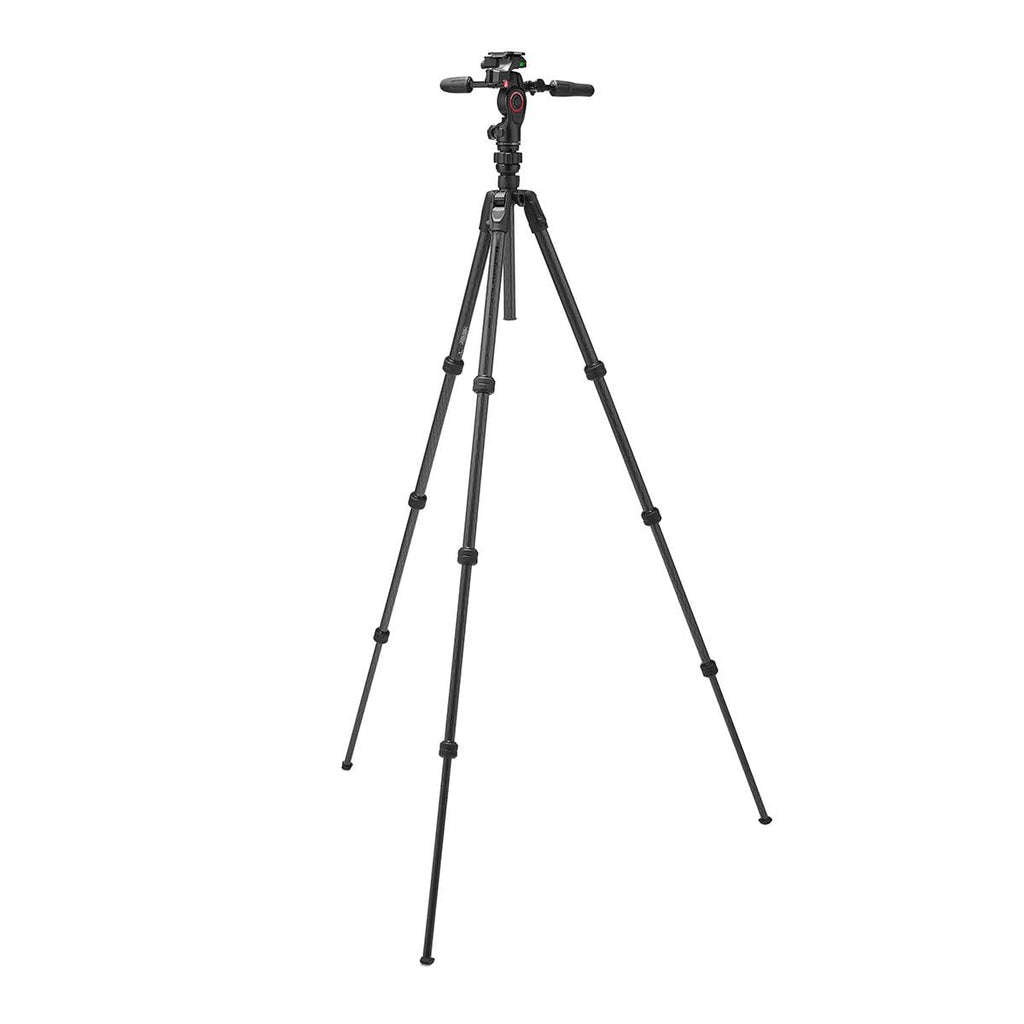 Carbon Fibre Travel Tripod Kit with 3-Way Fluid Head F125205