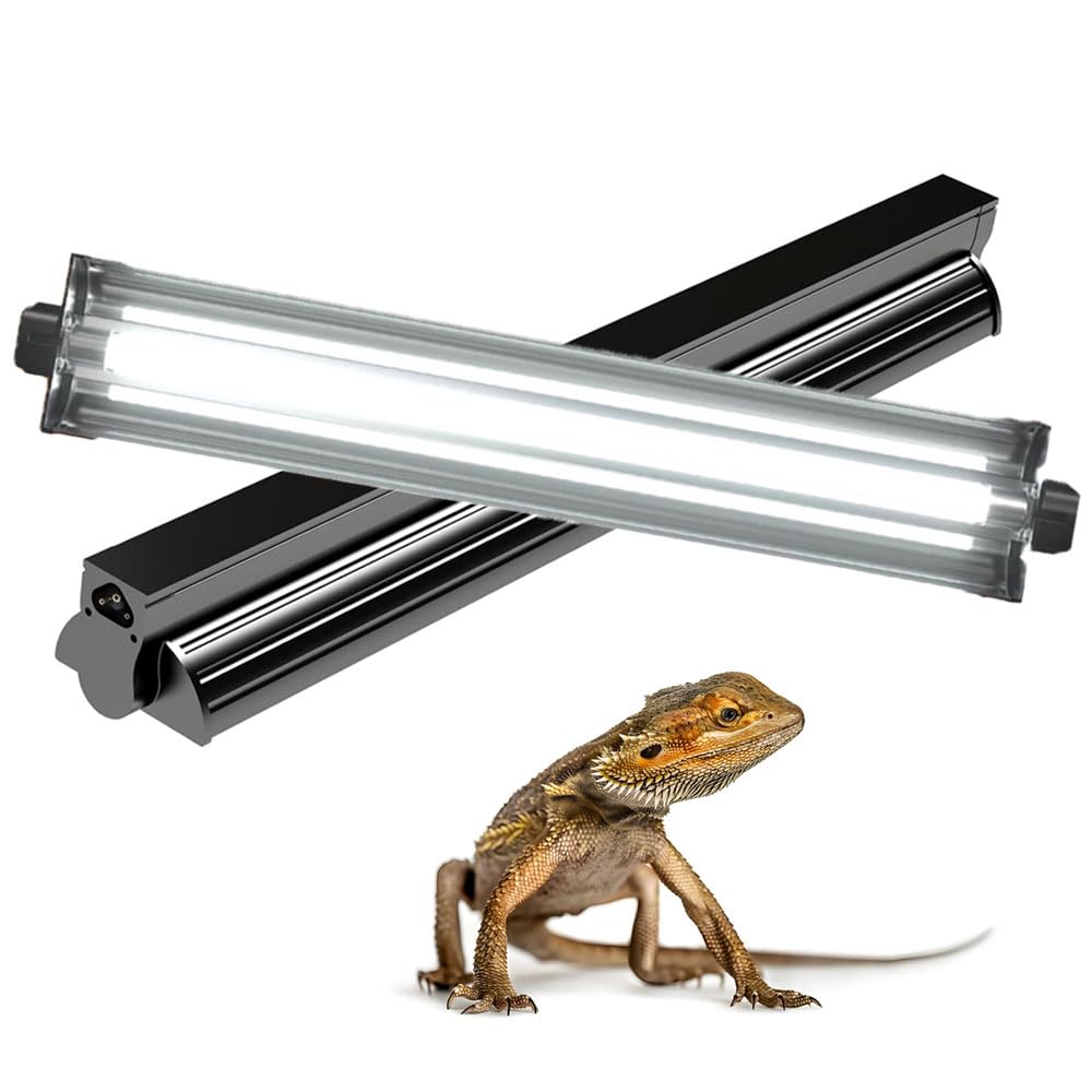 15W T8 UVB 10.0 Reptile Light Fixture Combo Kit D33458