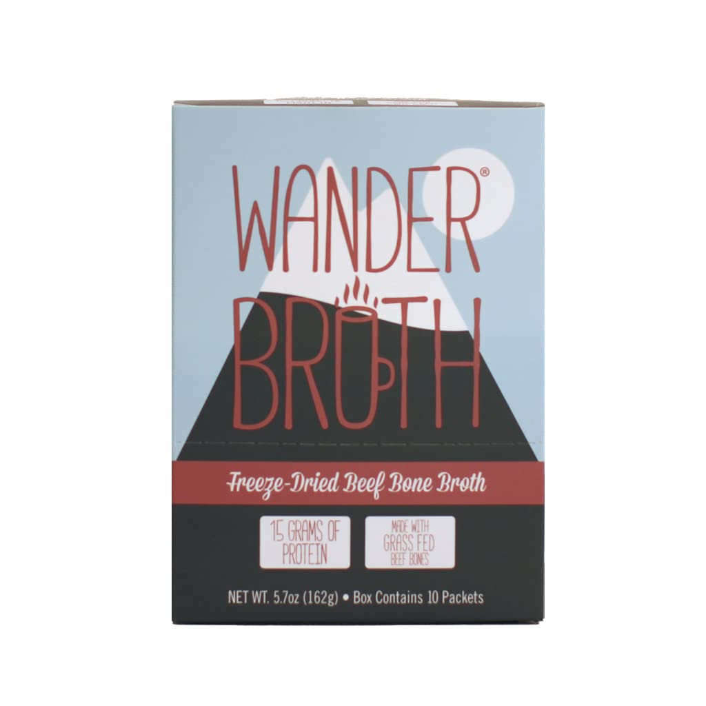 Freeze-Dried Grass-Fed Beef Bone Broth 10 Pack T232