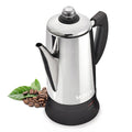 Electric Percolator Coffee Pot Stainless Steel 12 Cup A834010