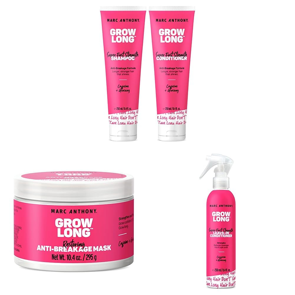 Shampoo, Hair Mask, Leave-In Conditioner & Detangler Gift Set D2847