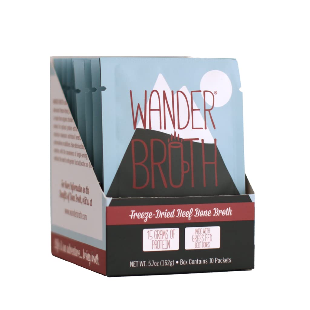 Freeze-Dried Grass-Fed Beef Bone Broth 10 Pack T232