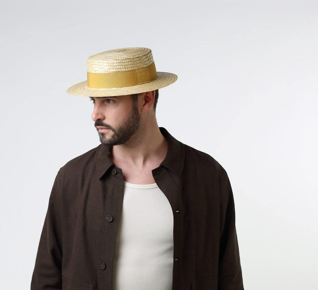 Straw Boater Hat F660