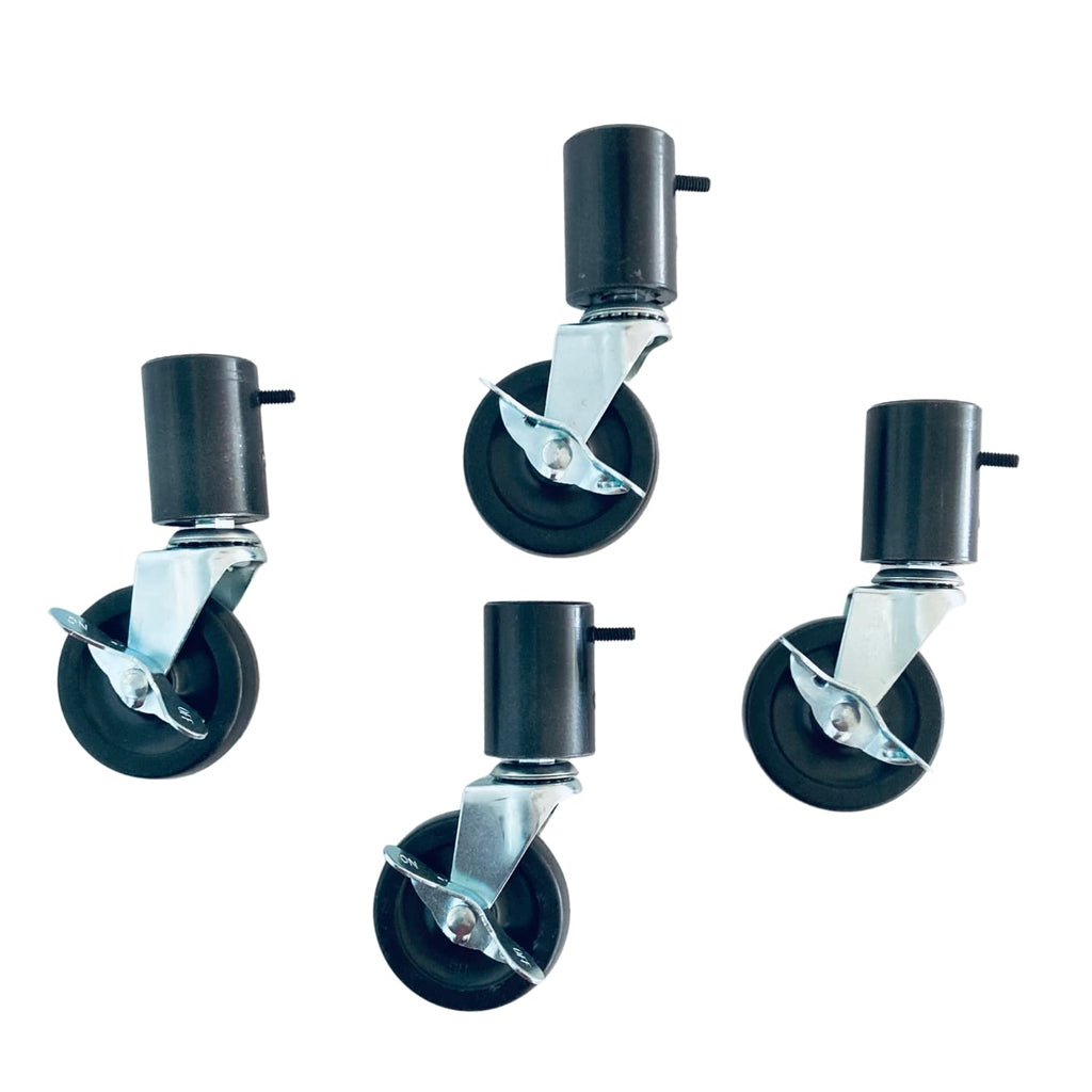 Folding Table Caster Wheels 3” Locking Casters C5537