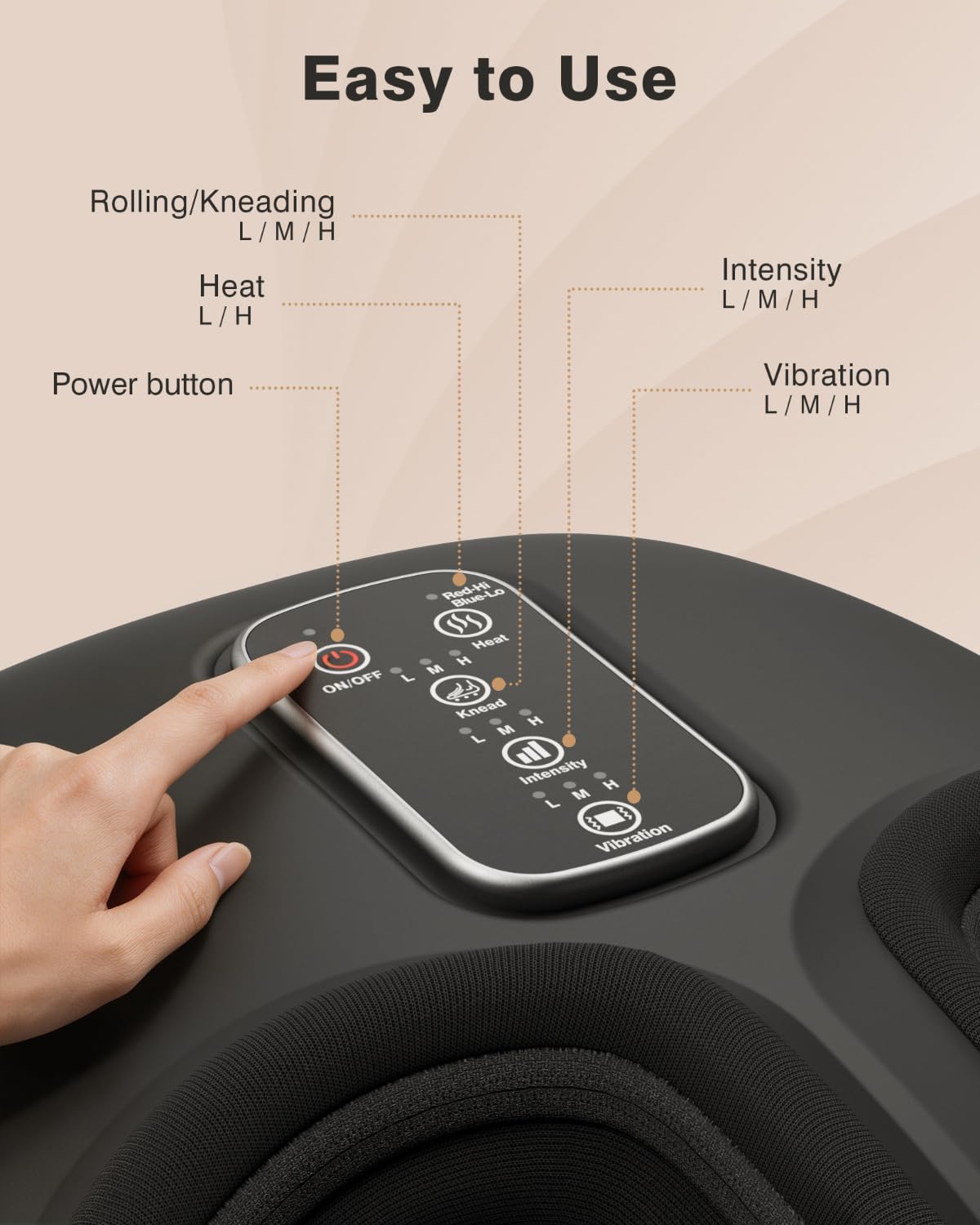 Foot Massager with Heat P513133