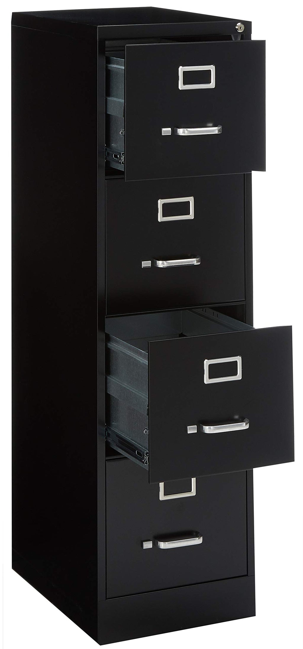 4 Drawer Vertical File Black U92383