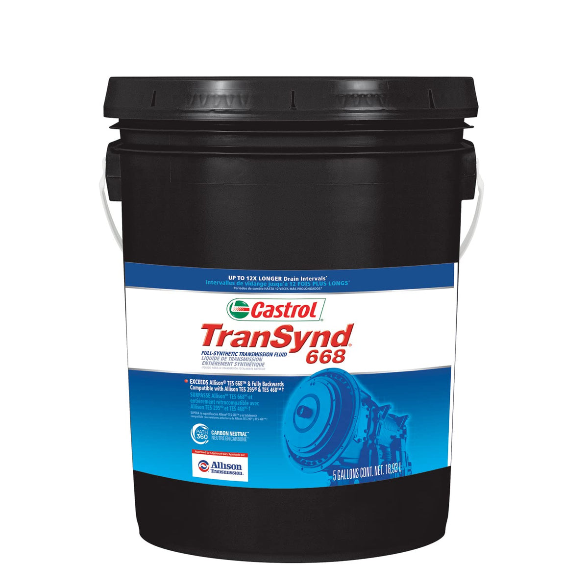 Full-Synthetic Auto Transmission Fluid 5 Gallon Pail H9181