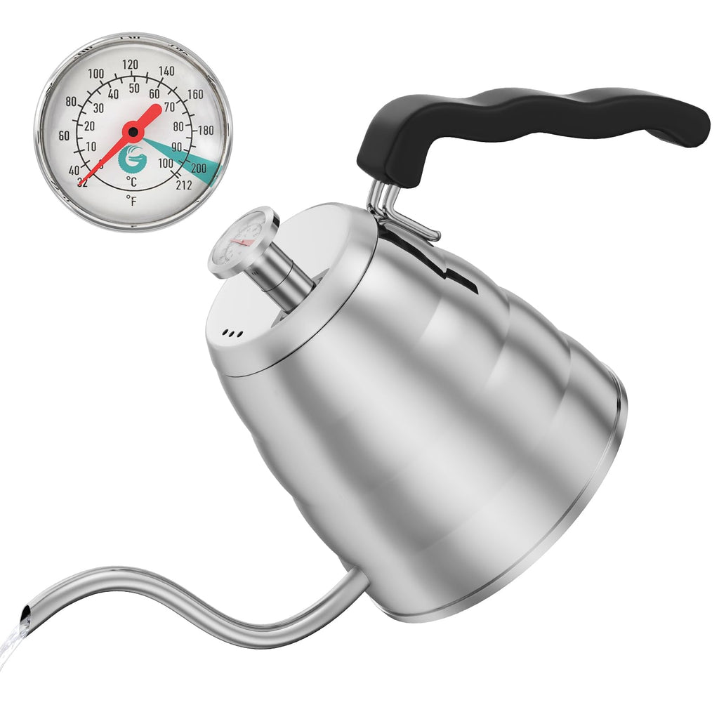 40oz Stainless Steel Gooseneck Kettle and 14oz Pour Over Coffee Maker Z51054