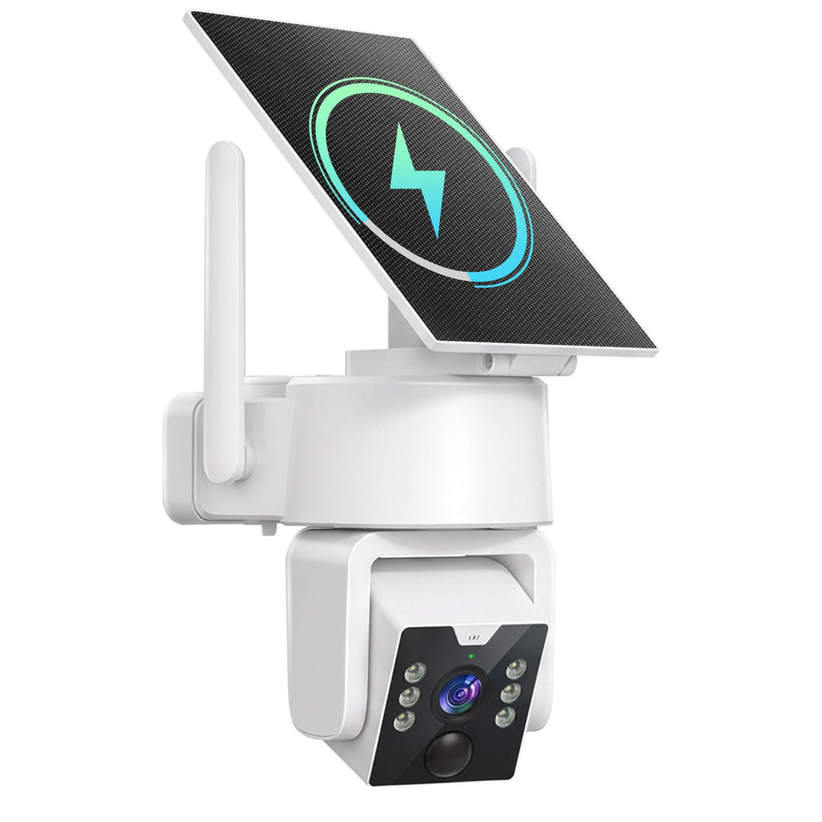 4MP Solar Powered 360° PTZ Outdoor Security Camera R465