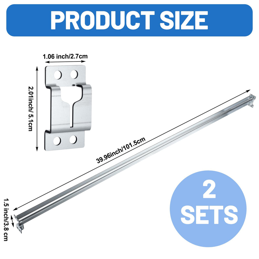 Universal Hanging File Rails 2 Pack B7780