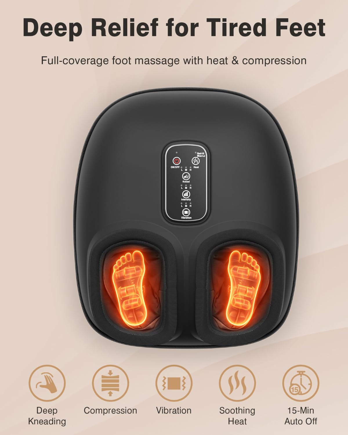 Foot Massager with Heat P513133