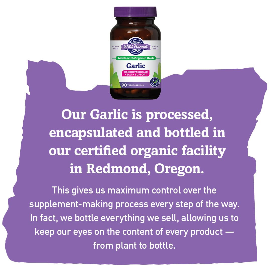Organic Garlic Capsules 90 Count G964925