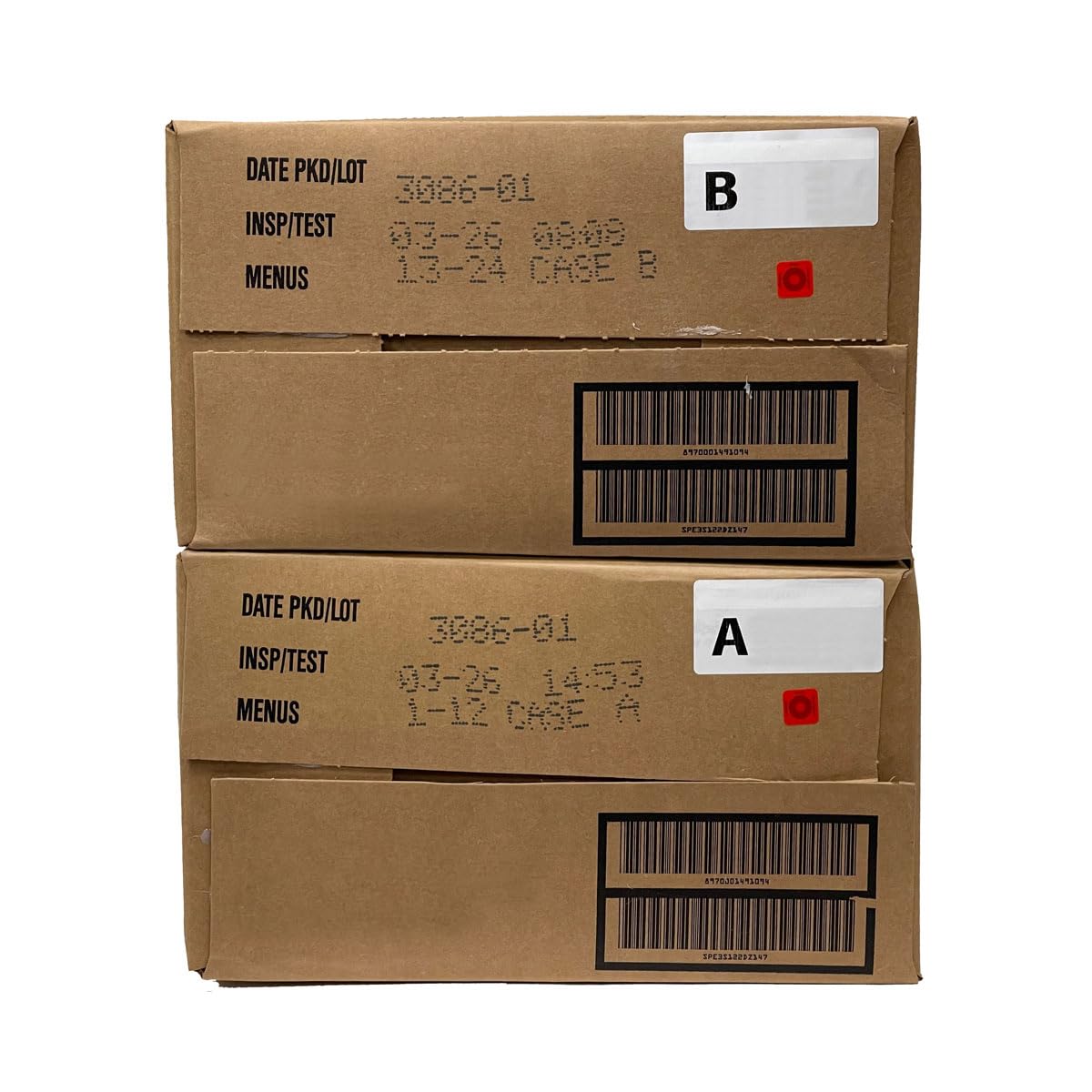 Meals Ready to Eat A and B Cases F45303