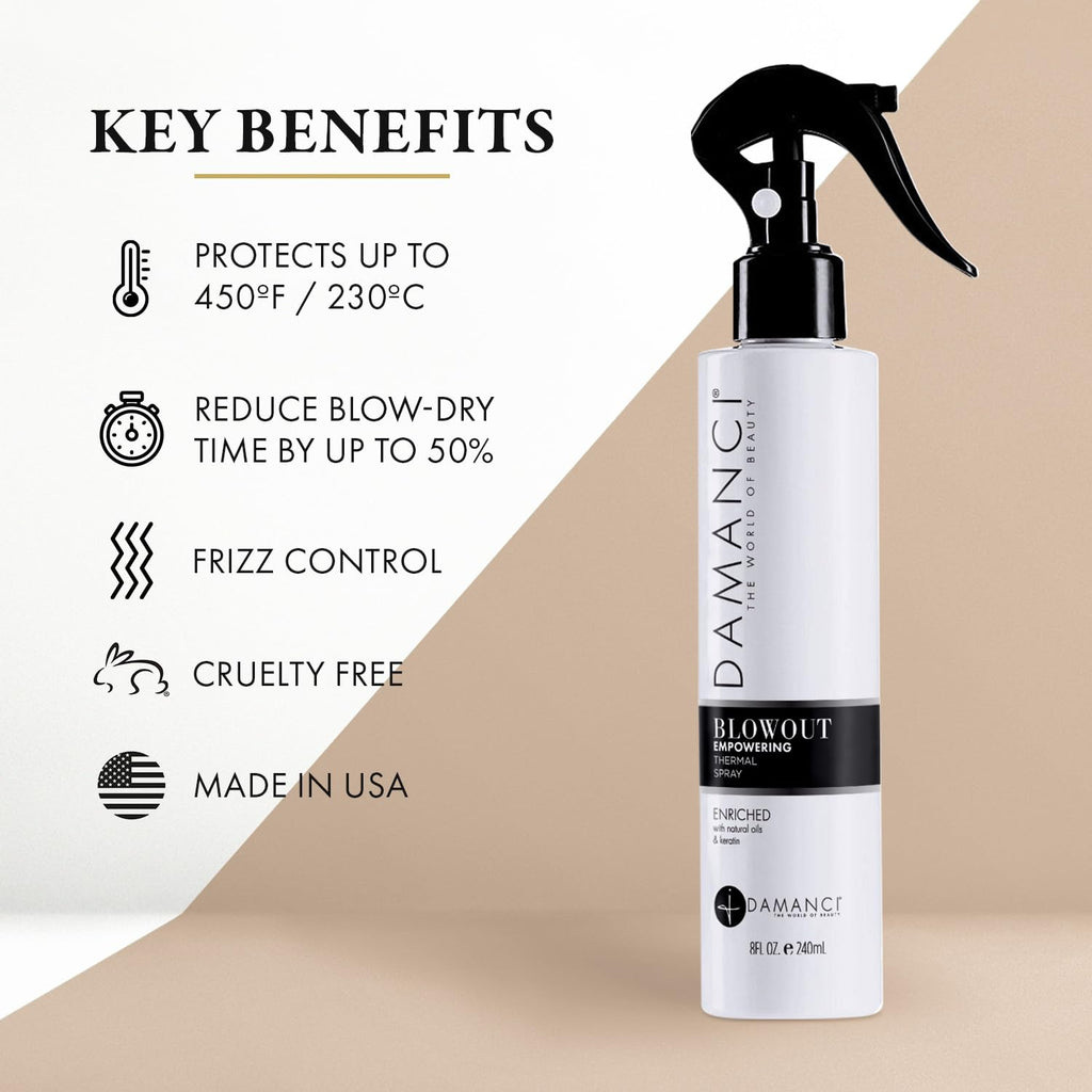 Blowout Spray Heat Protectant Leave in Conditioner 2 pk. 8 oz. B940344
