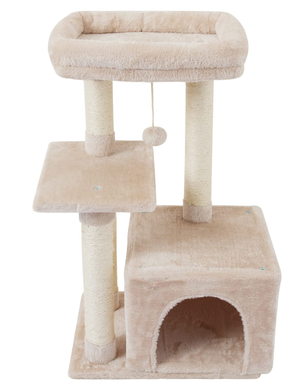 Cat Tree with Sisal Scratching Posts V80346