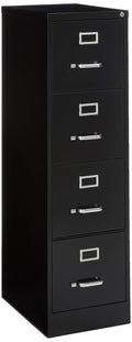 4 Drawer Vertical File Black U92383