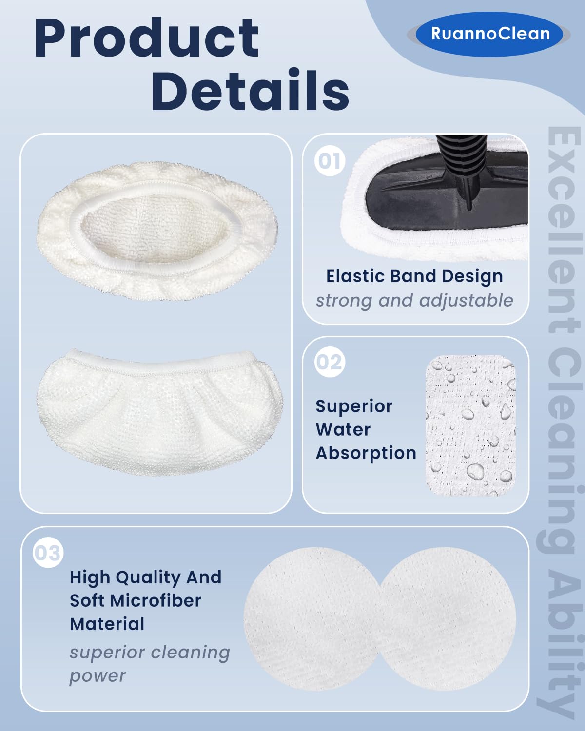 12 Pack Steam Cleaner Accessories E62417