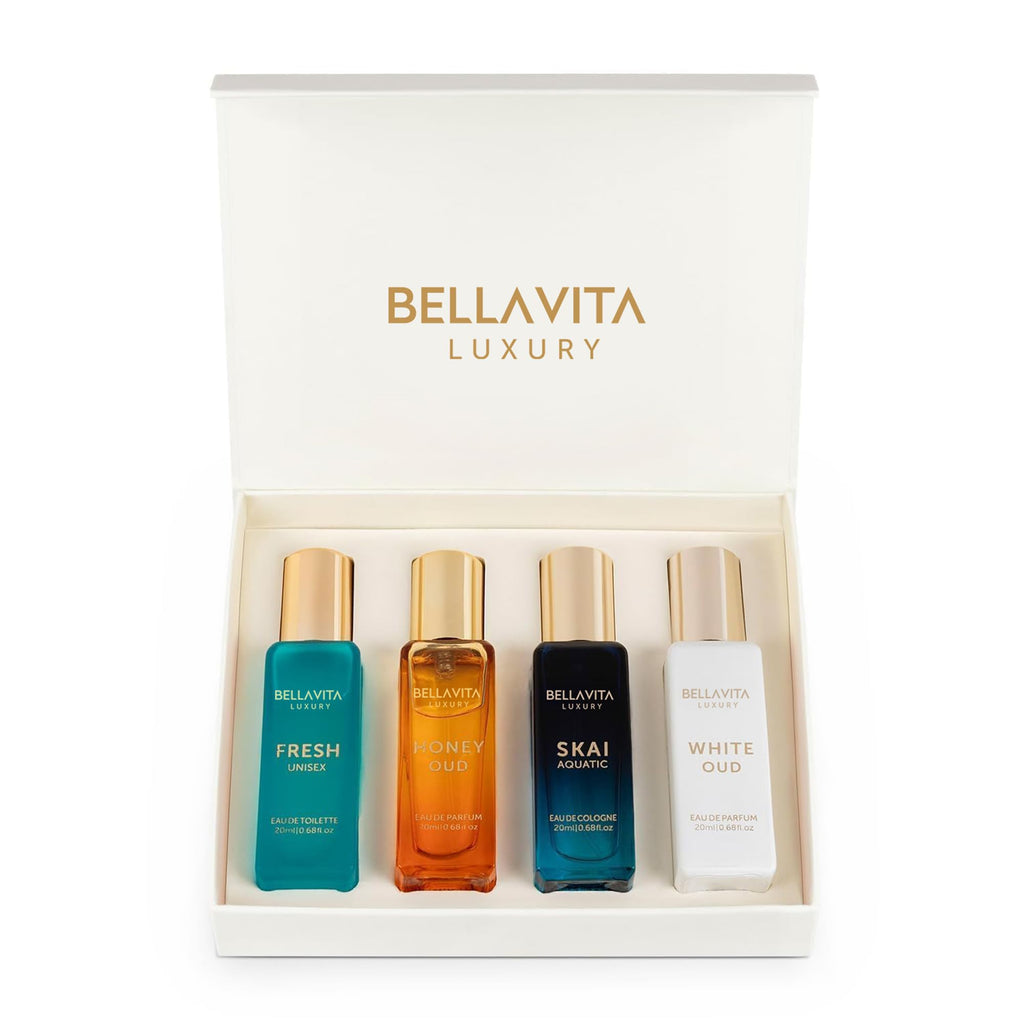 Unisex Perfume Gift Set with Honey & White Oud K609