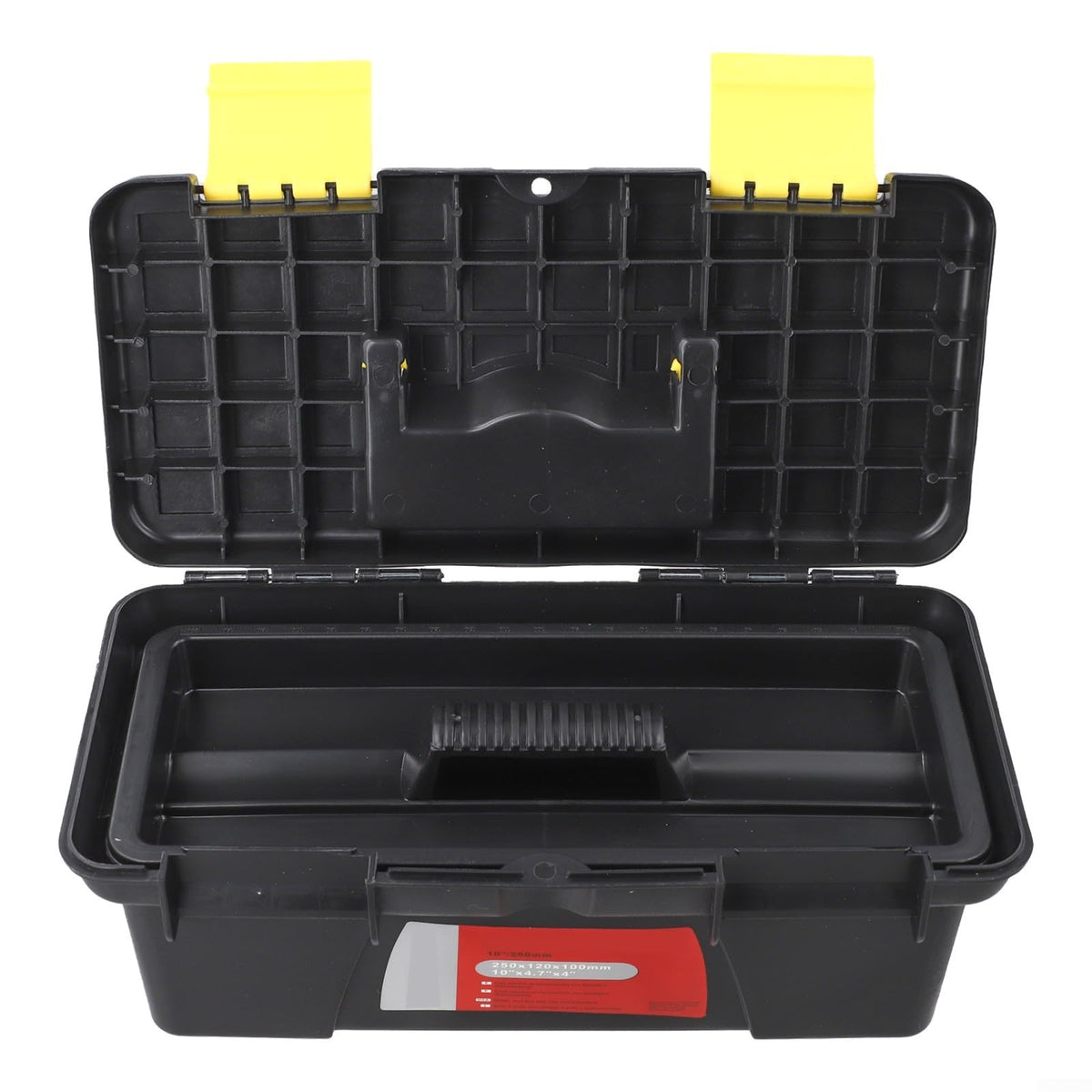 10 Inch 2-Tier Plastic Toolbox K8492