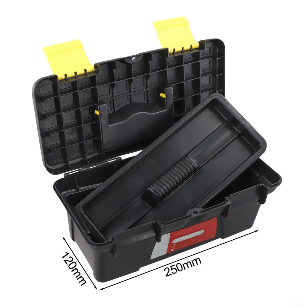 10 Inch 2-Tier Plastic Toolbox K8492