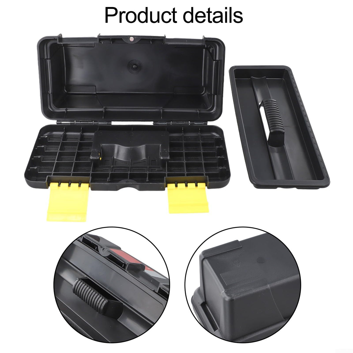 10 Inch 2-Tier Plastic Toolbox K8492