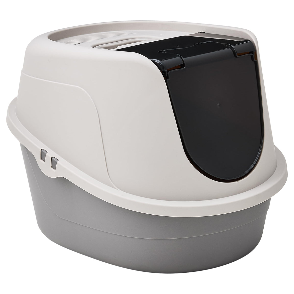 Hooded Enclosed Cat Litter Box with Swinging Door M519