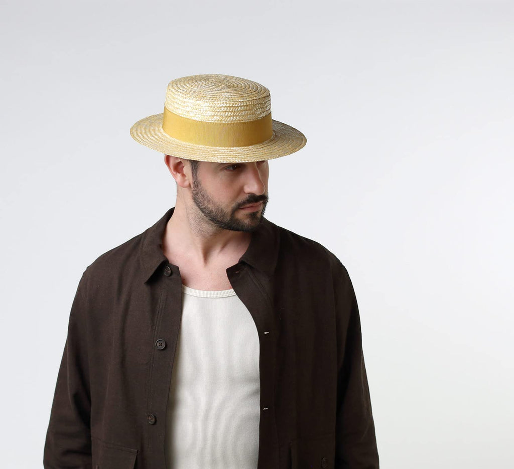 Straw Boater Hat F660