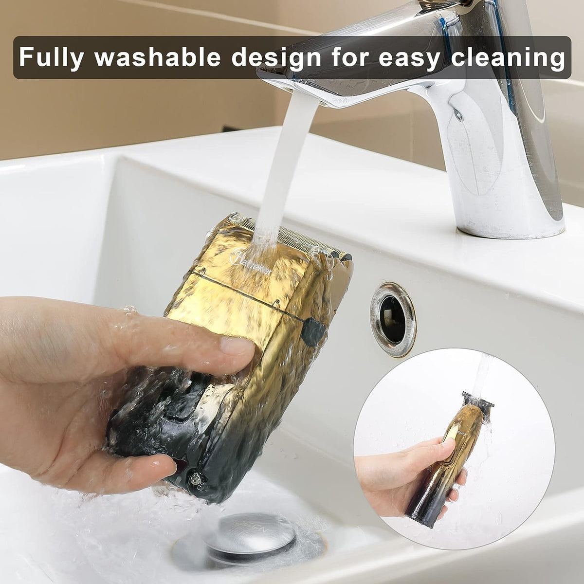 Electric Foil Shaver Waterproof Cordless T662605