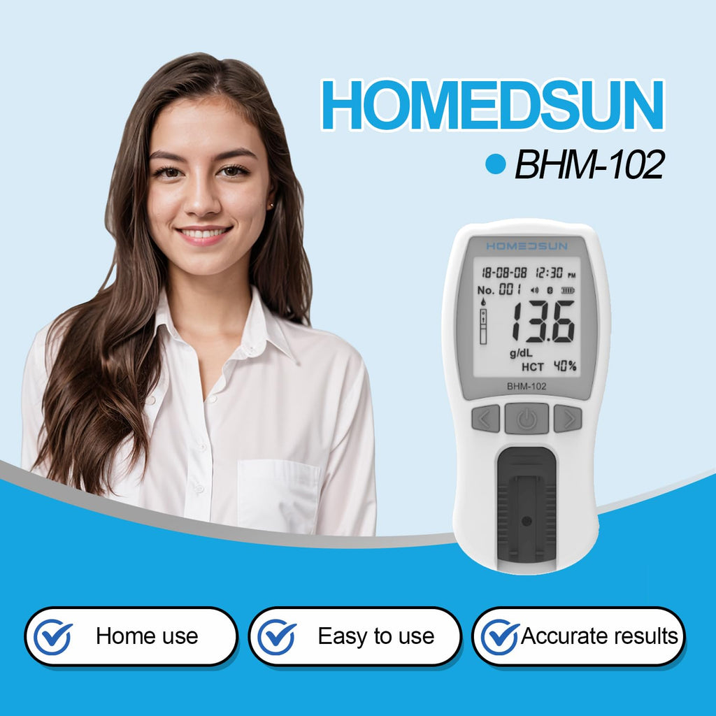 Portable Hemoglobin Analyzer Kit with 25 Strips T240299
