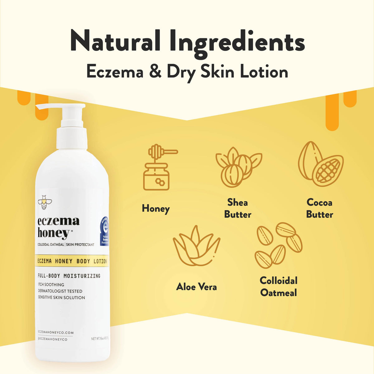 Witch Hazel & Aloe Spray & Oatmeal Body Lotion N741