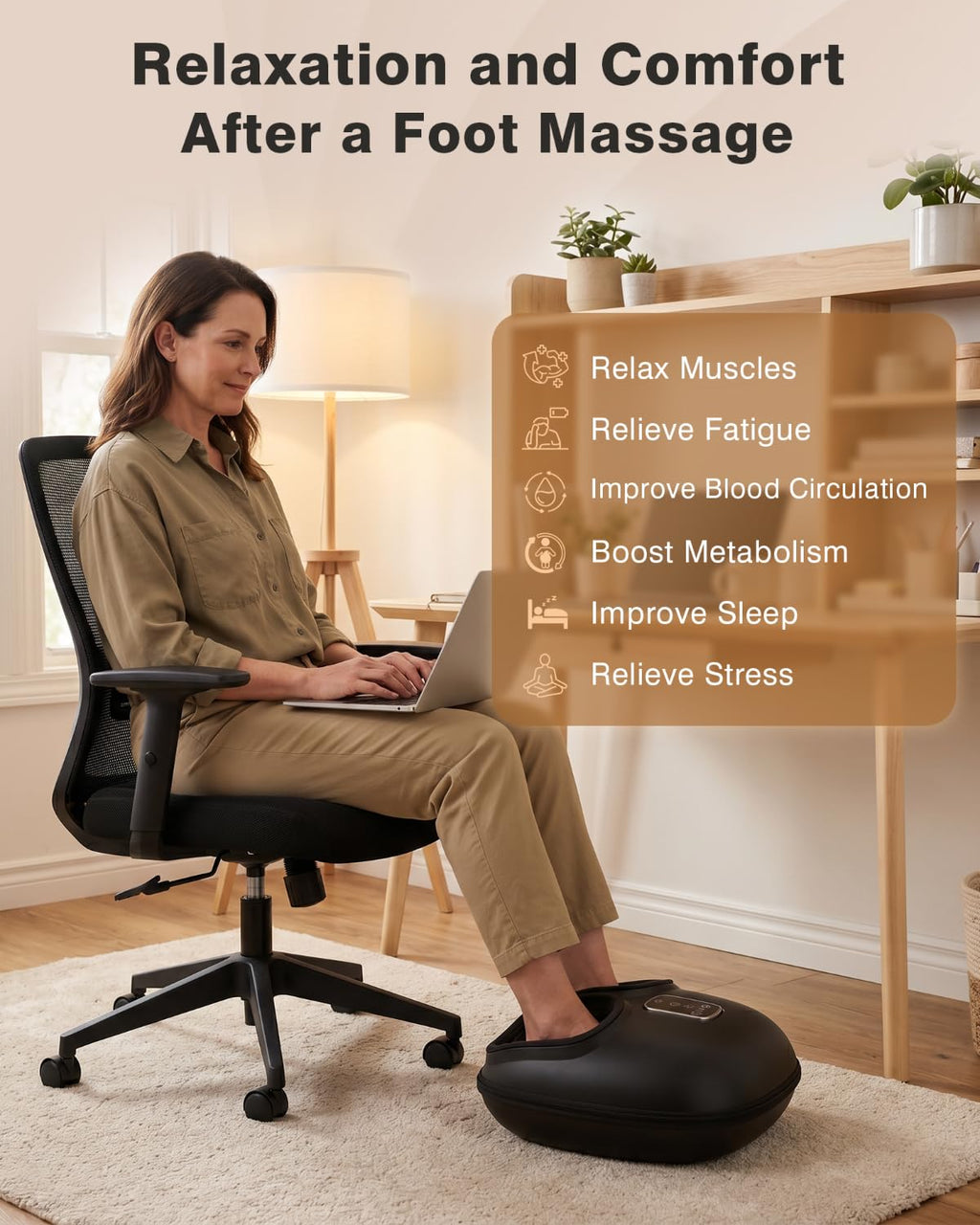 Foot Massager with Heat P513133
