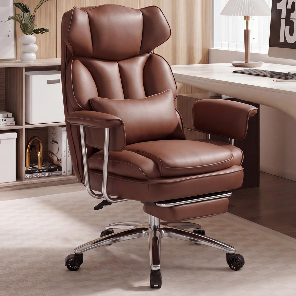 Big and Tall Executive Chair with Foot Rest R966