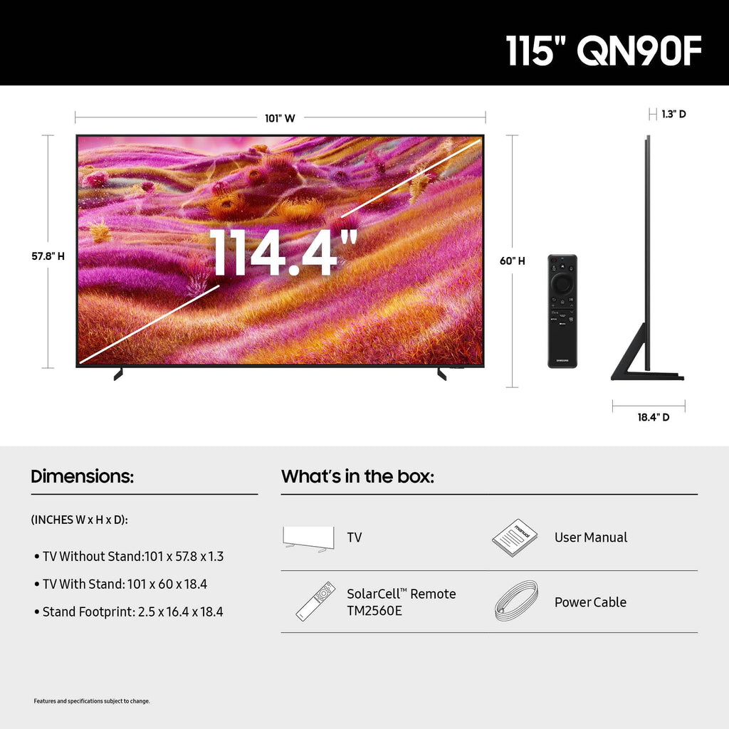 115-Inch Neo QLED 4K Mini LED Smart TV K1889
