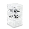 Clear Stackable 3-Drawer Acrylic Organizer O132336