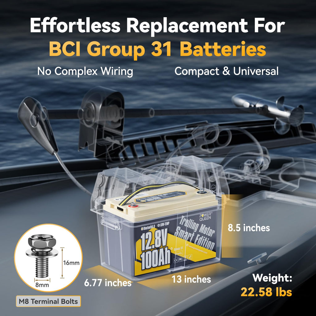 12V 100Ah LiFePO4 Battery I584