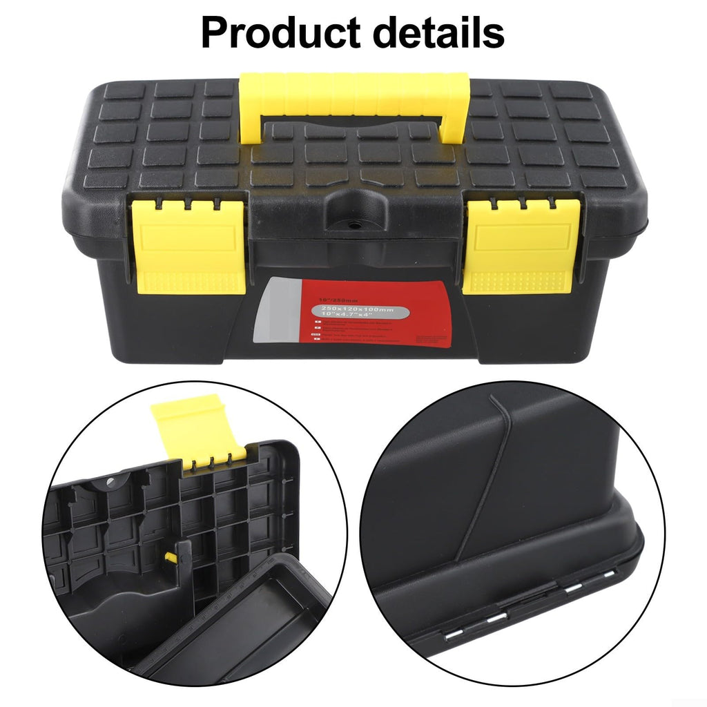 10 Inch 2-Tier Plastic Toolbox K8492