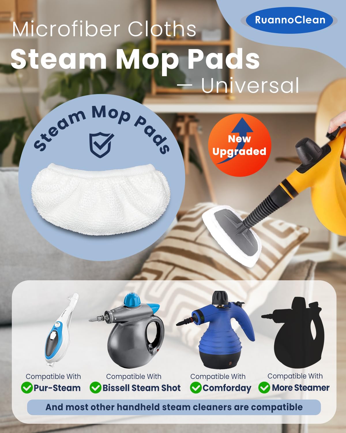 12 Pack Steam Cleaner Accessories E62417