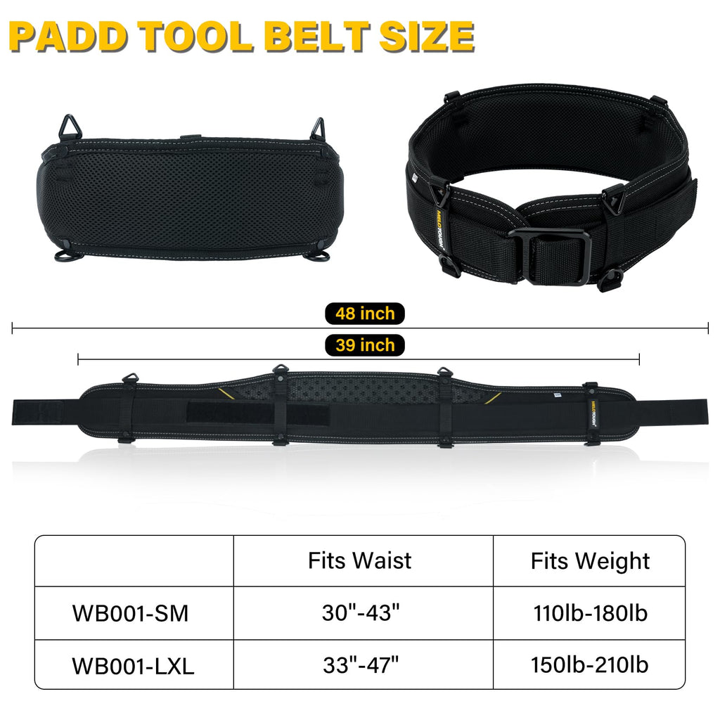 Padded Electrician Tool Belt Z58332
