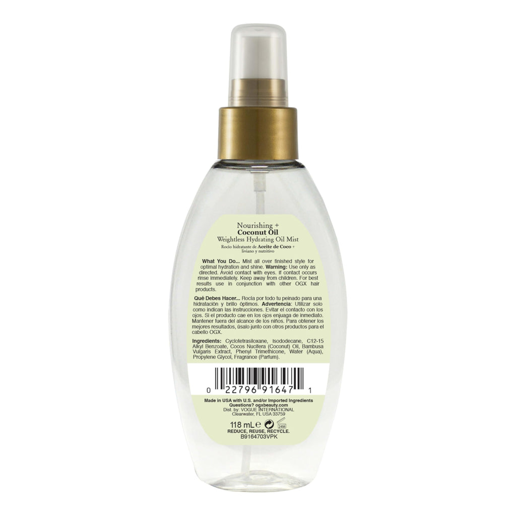 Coconut Oil Hydrating Hair Mist Y117727