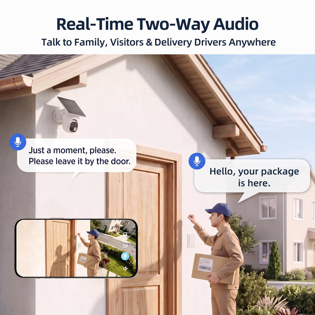 Wireless Outdoor Security Cameras 4-Cam System with Hub W14455