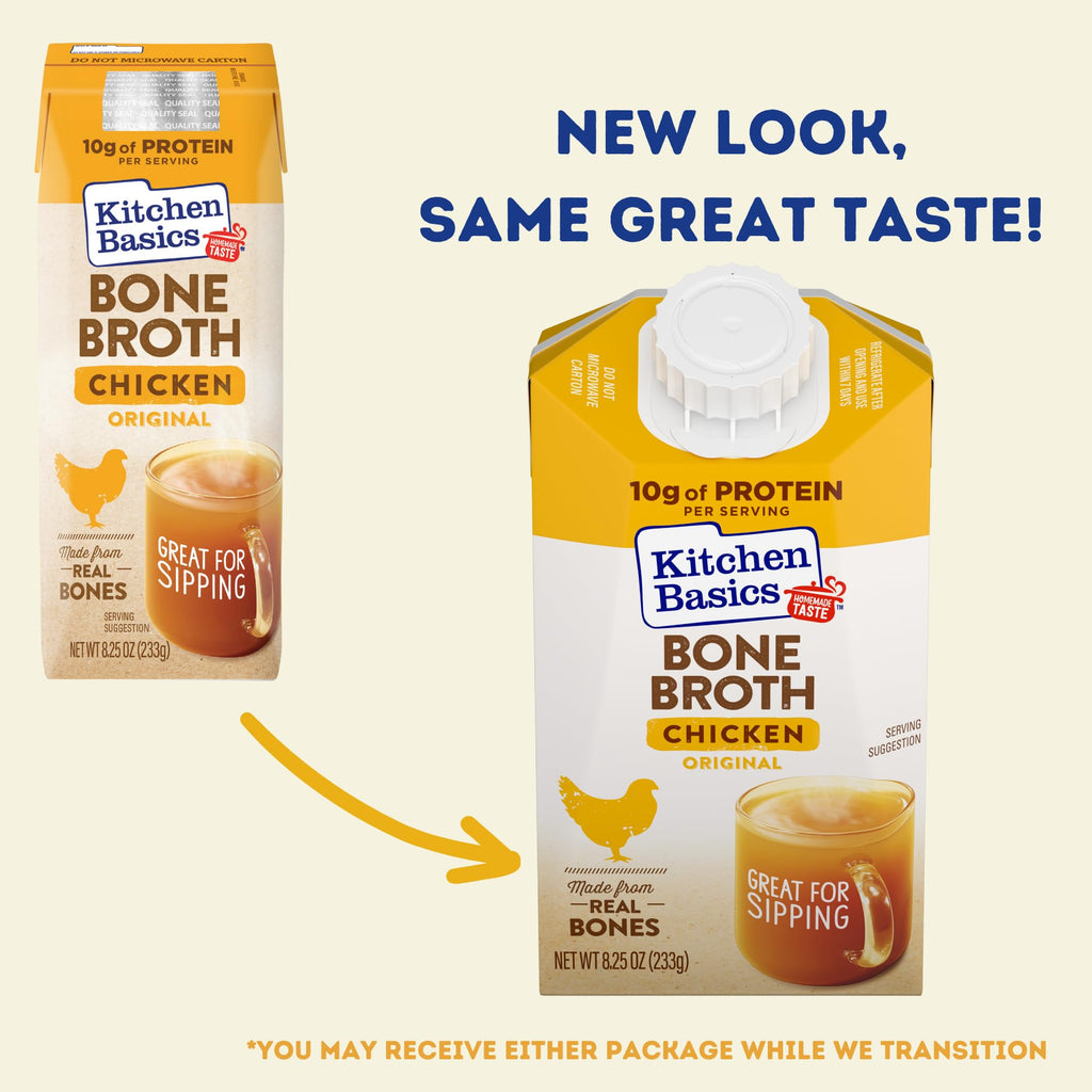 Chicken Bone Broth 8.25 oz Carton Pack of 12 O272