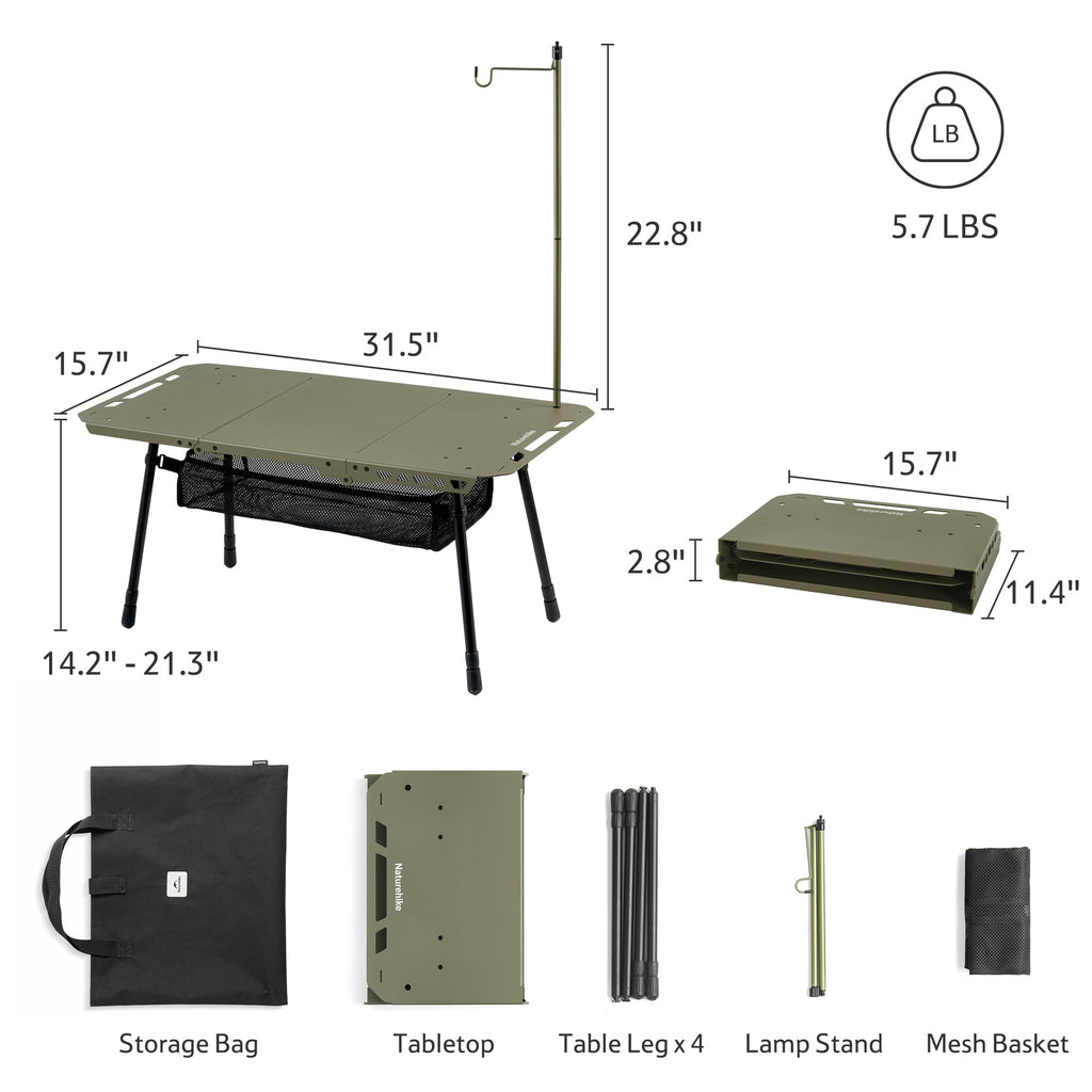 Adjustable Height Camping Table V44394