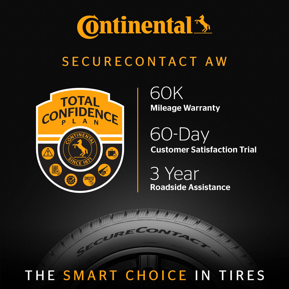 225/60R17 99H All Weather Passenger Tire H5095
