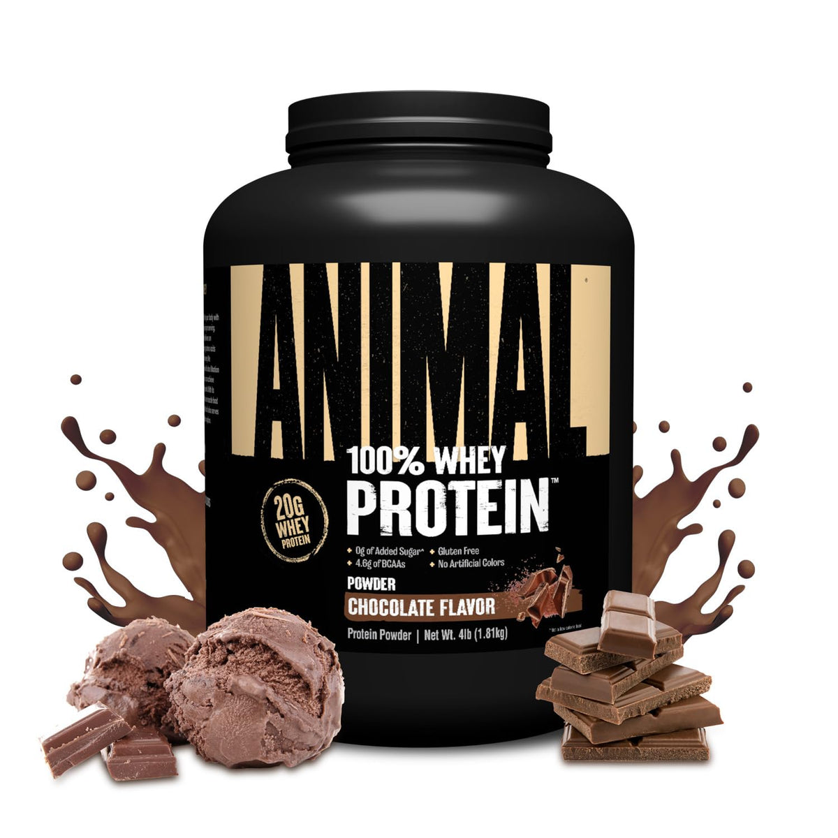 100% Whey Protein Powder Chocolate 4LB P547