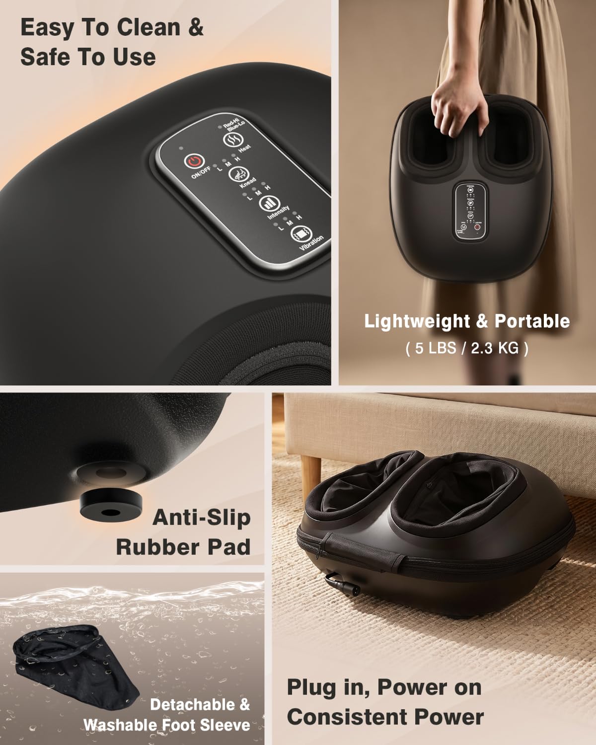 Foot Massager with Heat P513133