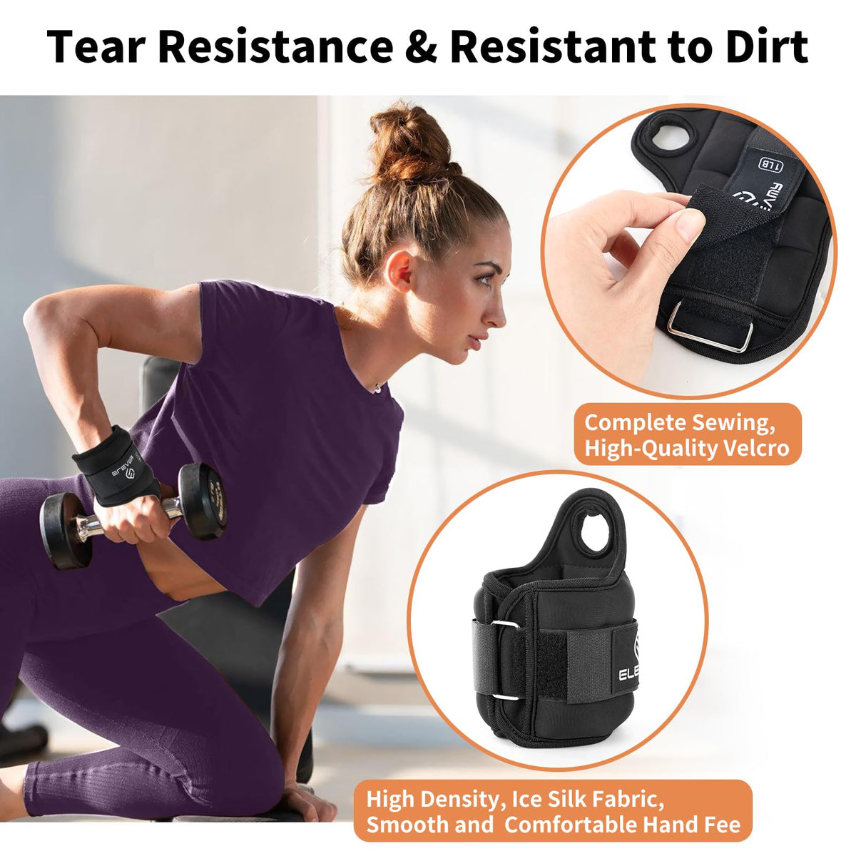 4 lbs Ankle Weights and Wrist Weights Set X58533