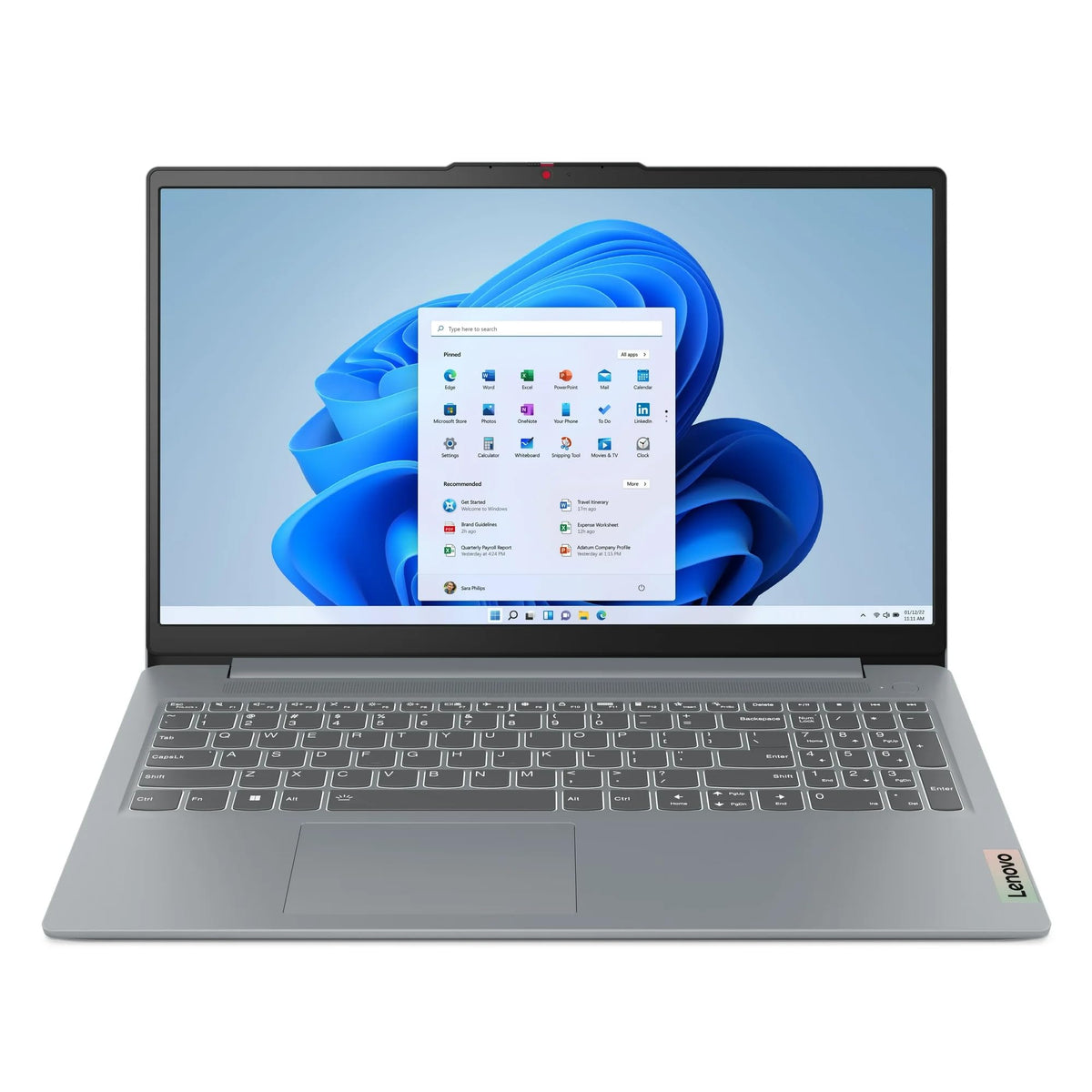 15.6" FHD Touch Laptop AMD Ryzen 5 8GB DDR5 RAM 512 SSD Windows 11 E3887