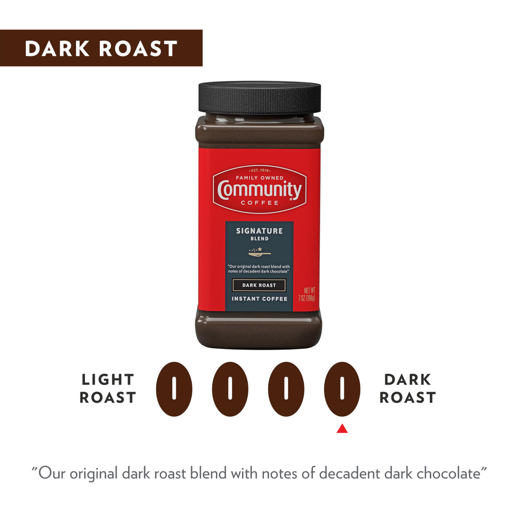 Dark Roast Instant Coffee 7 oz C402944