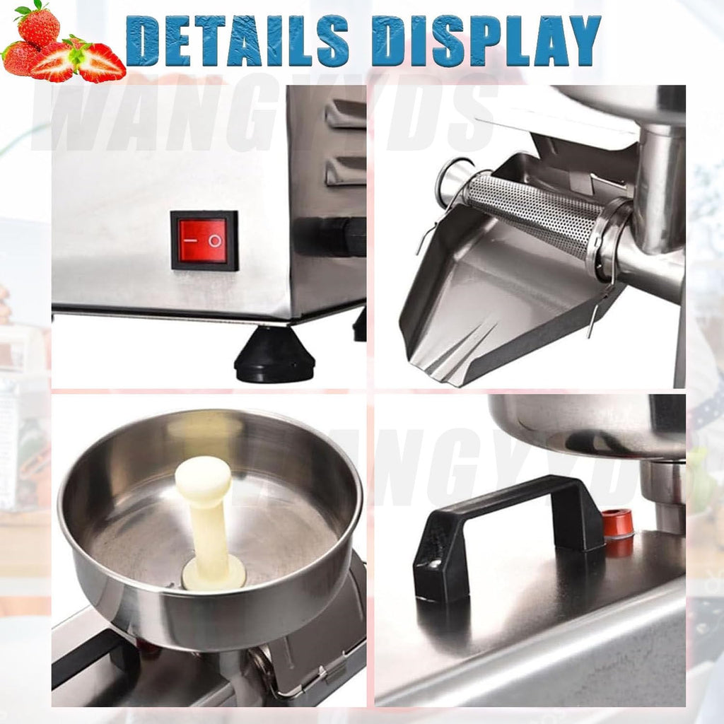 450W Electric Tomato Strainer Stainless Steel G558