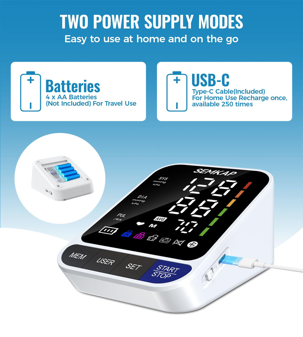 Blood Pressure Monitor with 2 Cuffs F693